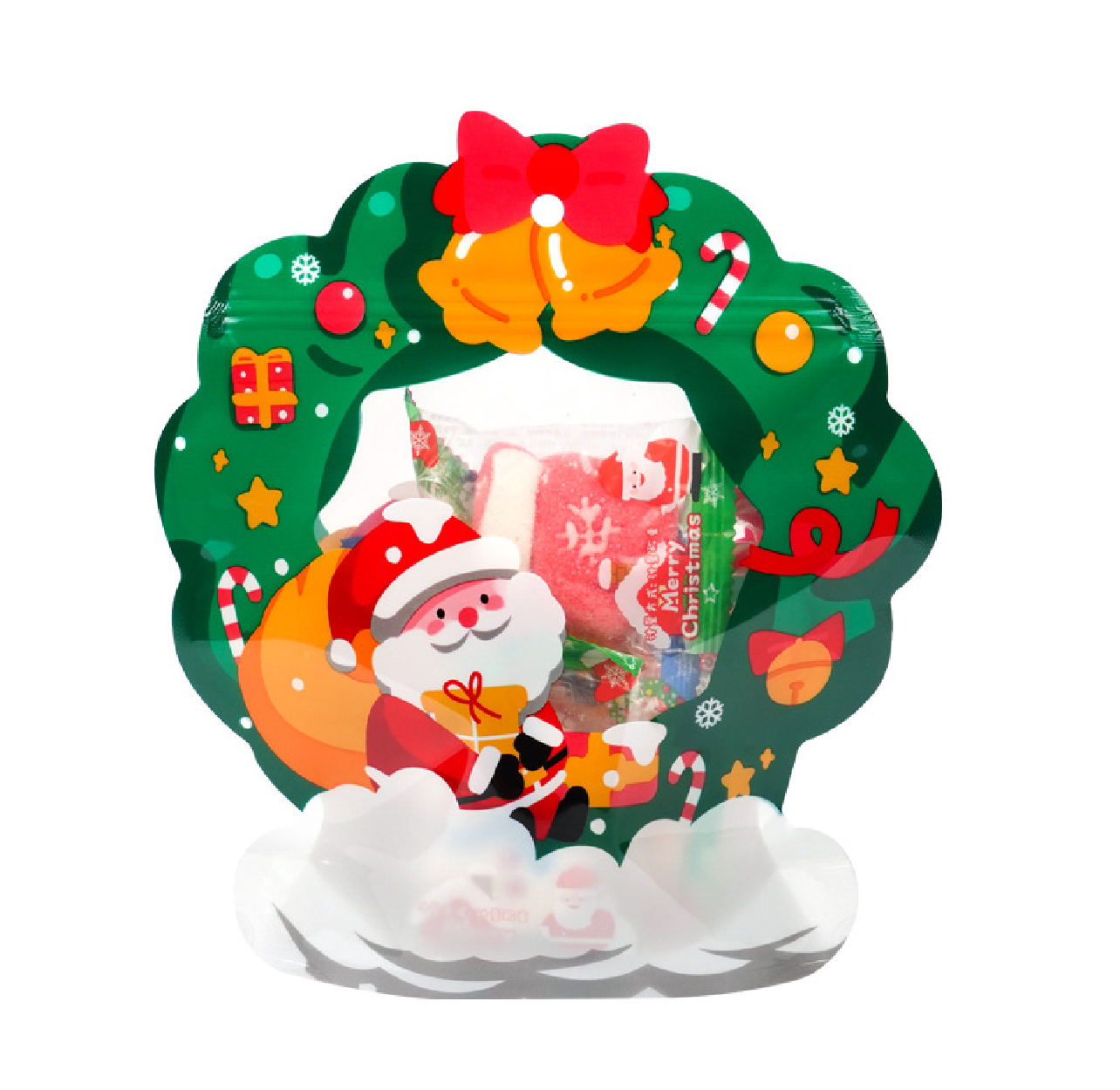 Christmas zipper bag (12 pieces)