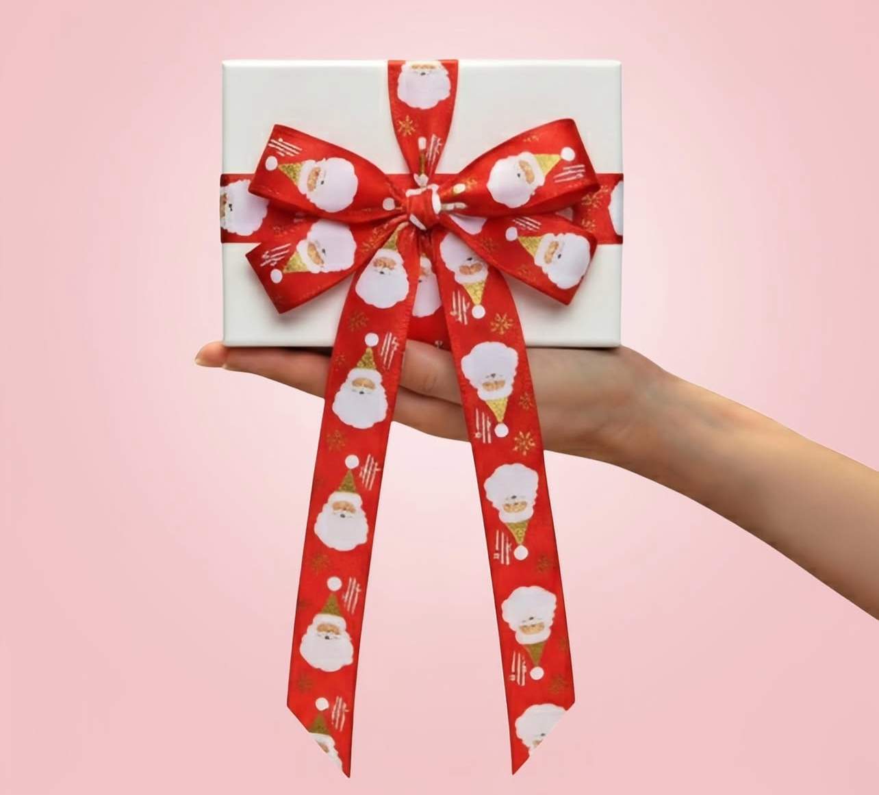Santa ribbons