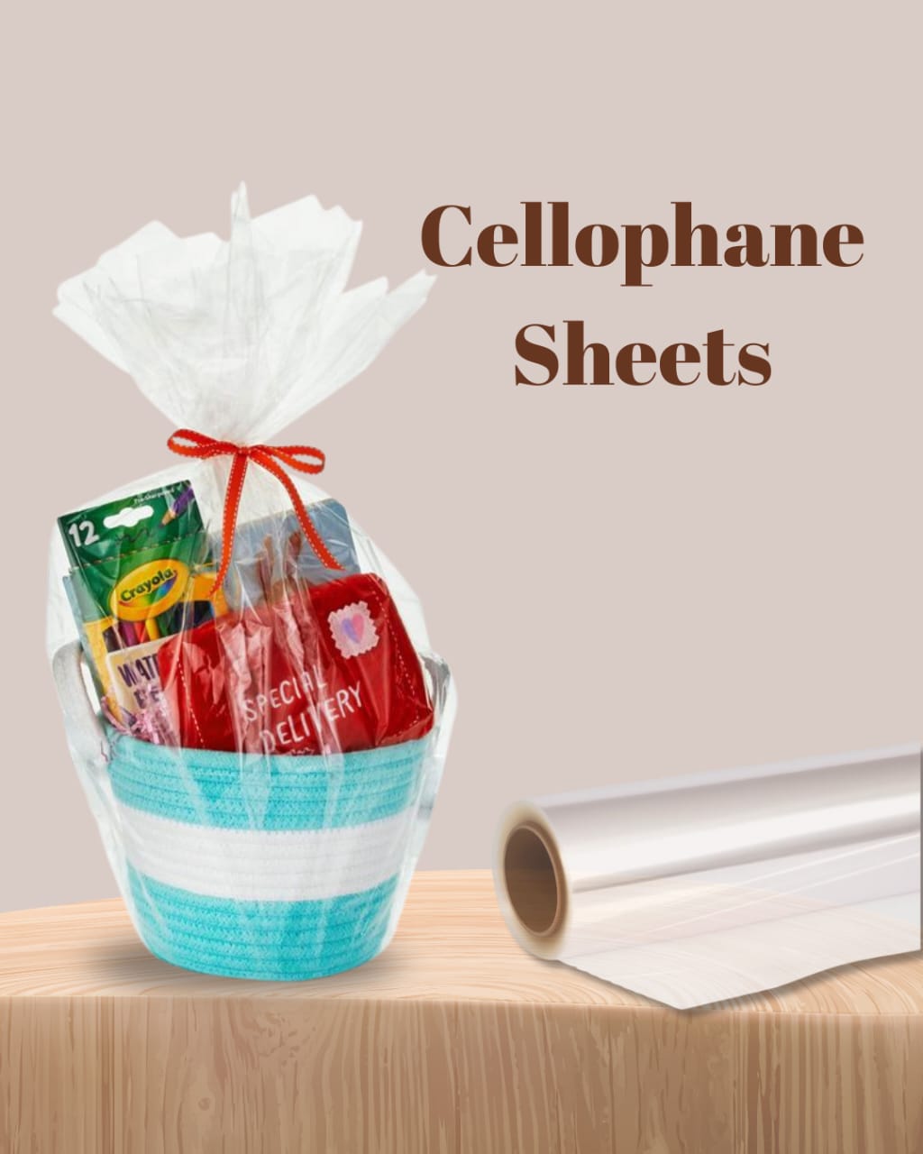 Cellophane sheets