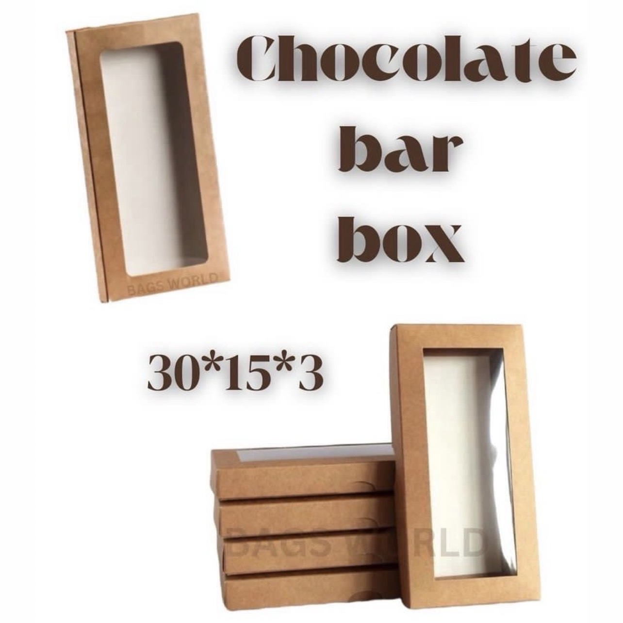 Choco bar box large (12pcs)