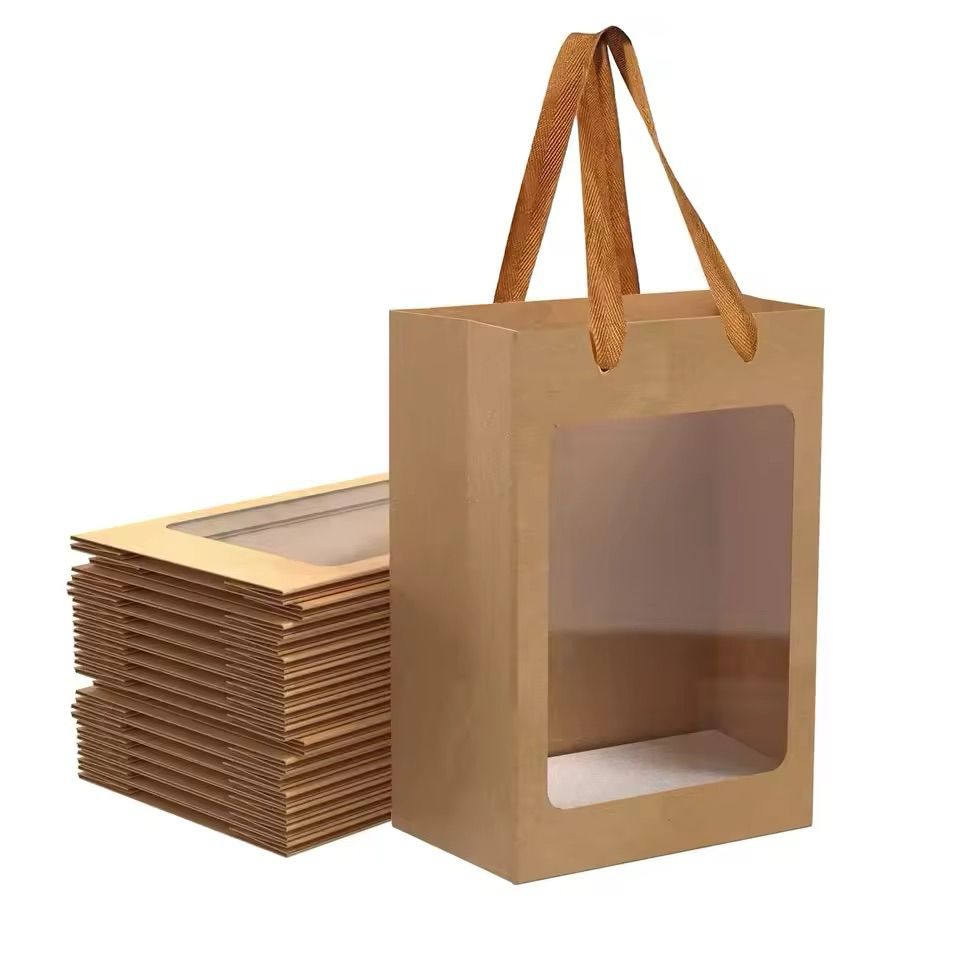 carton bag+ PVC window (12 pieces)
