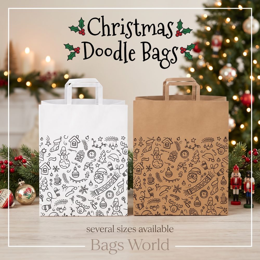 Christmas doodle bags (15pcs)