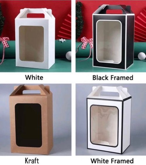 standing box with pvc front (12 pieces)