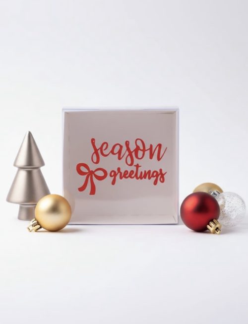 Holiday Gift Box with PVC Window (12pcs)