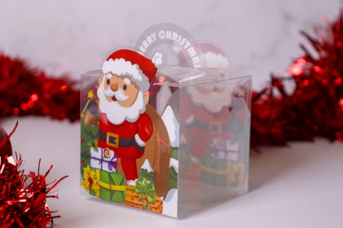 Christmas Santa Clear Gift Box (12pcs)